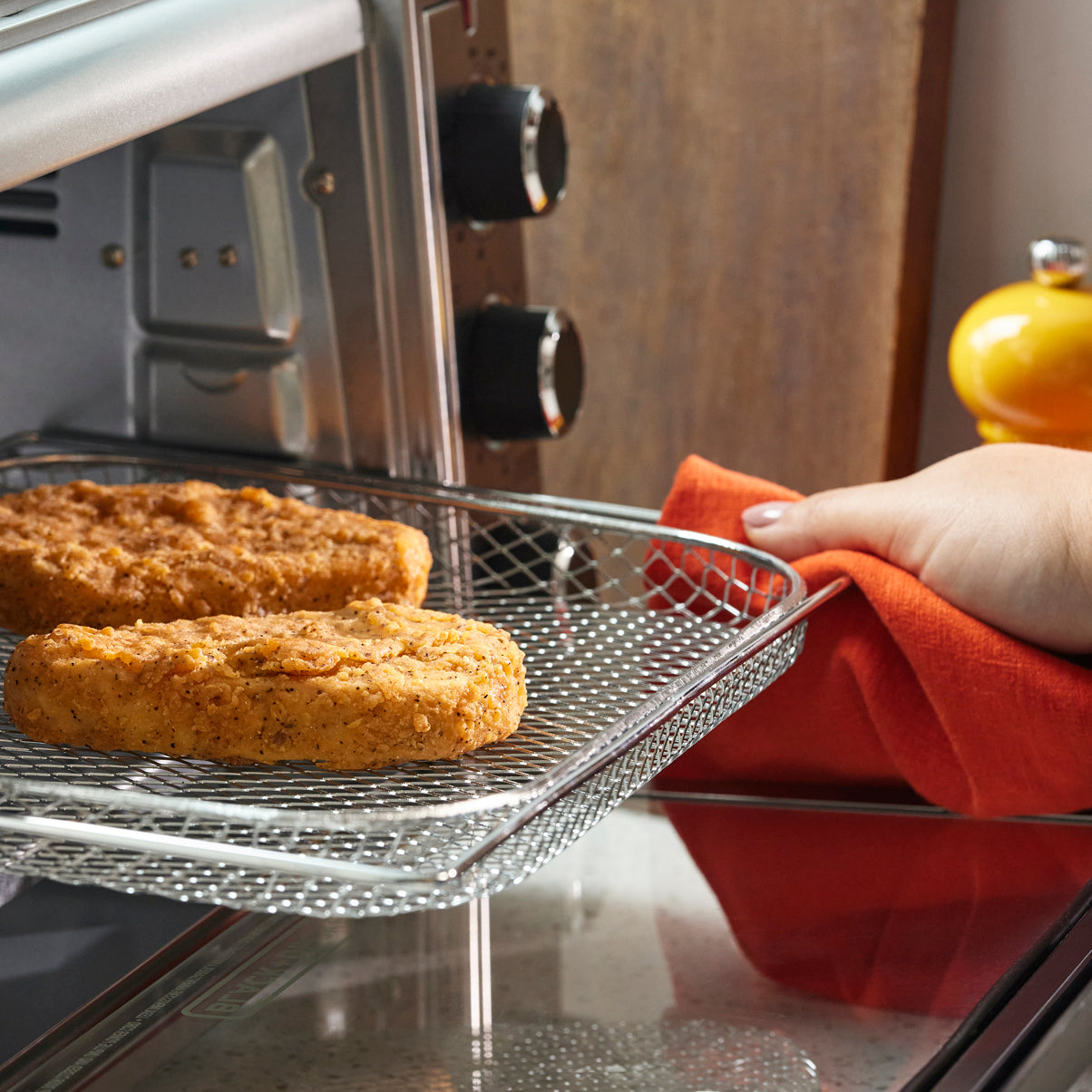 meati crispy cutlet on a grill